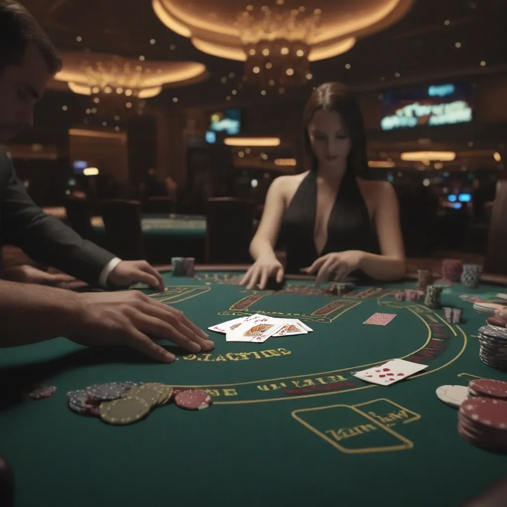 Live Blackjack Table