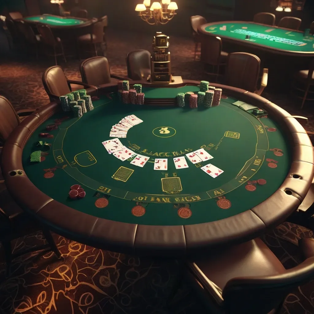 Live Blackjack Table